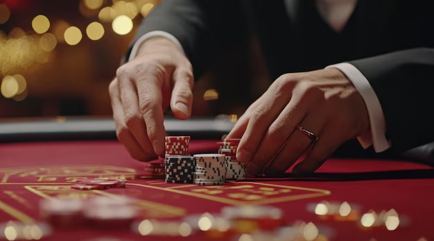judi errorslot live dealer blackjack table on mobile screen